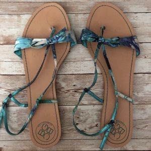BCBGeneration slingback flat sandals